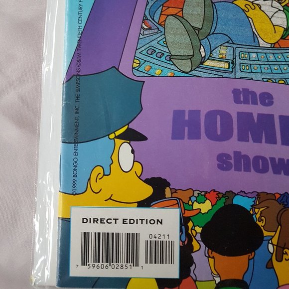 Vintage Simpsons Comic #42 - Picture 5 of 10